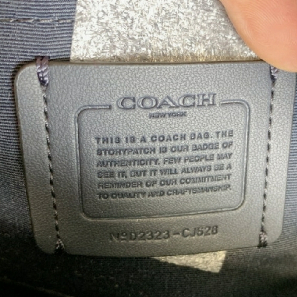 NWT COACH SYDNEY SATCHEL with HOUNDSTOOTH DESIGN CJ628 - Picture 3 of 13
